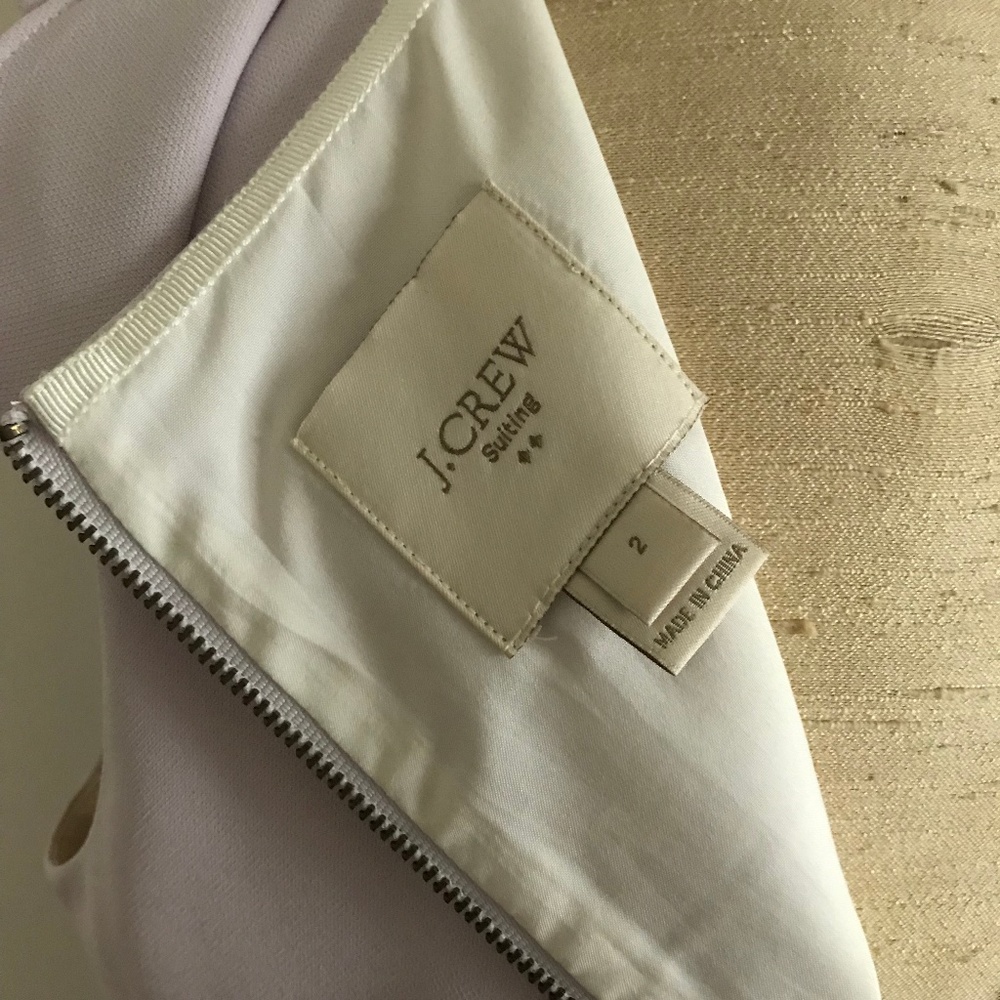 J. Crew Bow-Sleeve Dress in Lilac - Picture 6 of 6